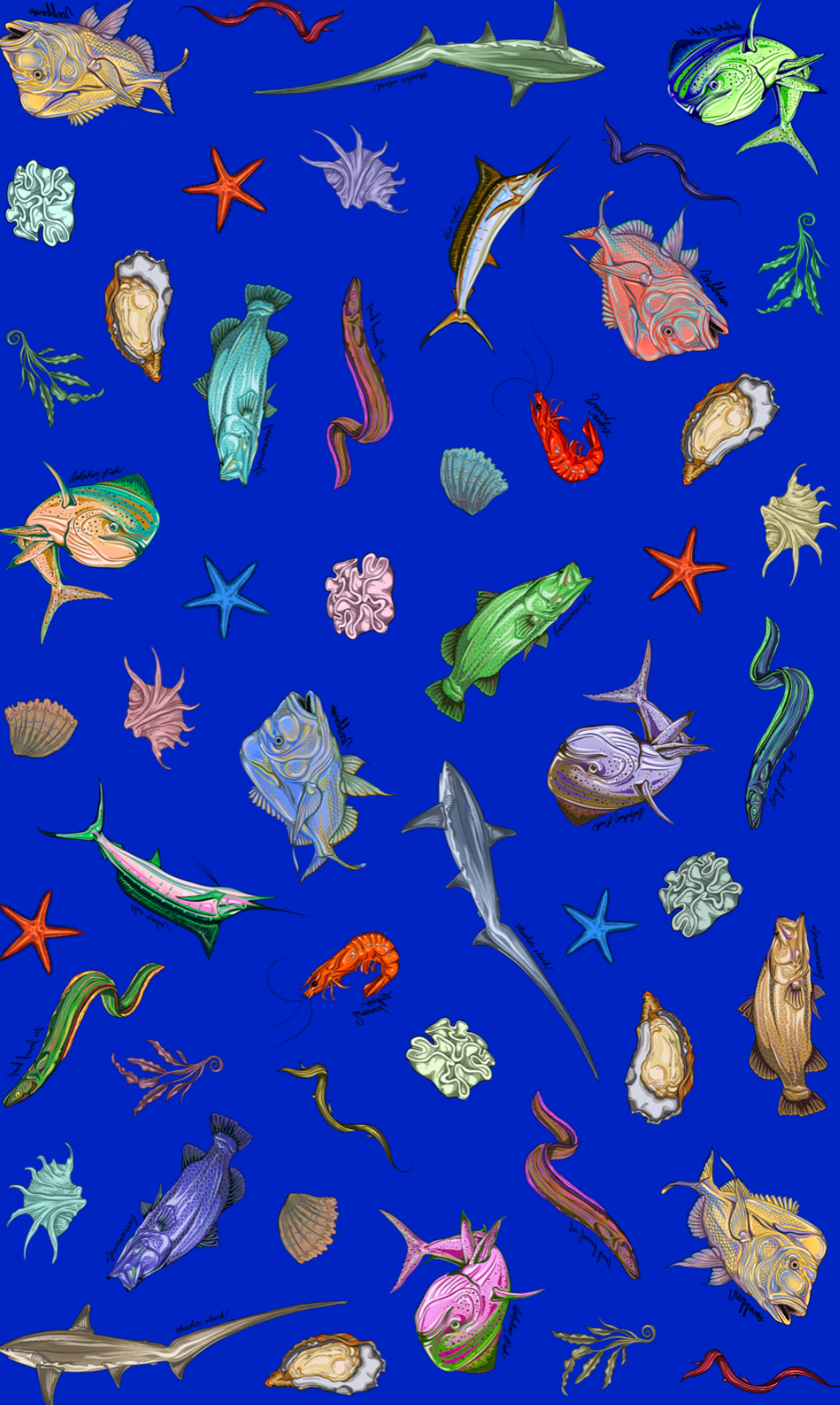 Australian Fish - Tablecloth